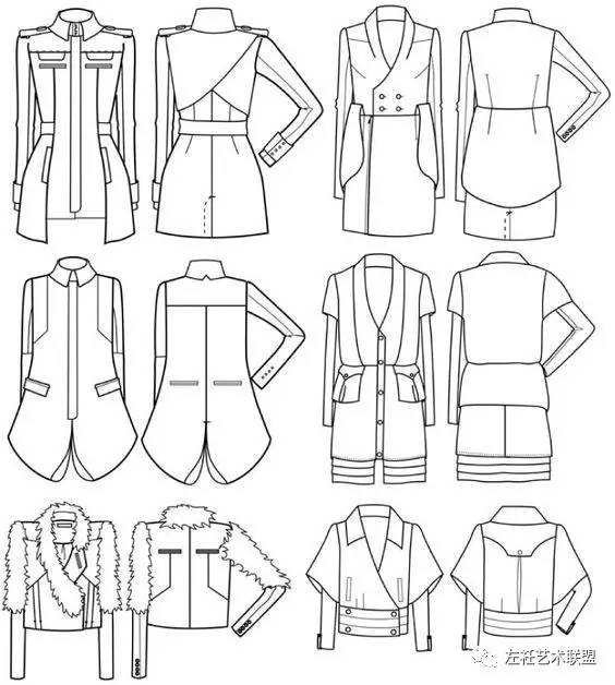 零基礎(chǔ)也能行！針紡織品服裝款式圖手繪速成指南